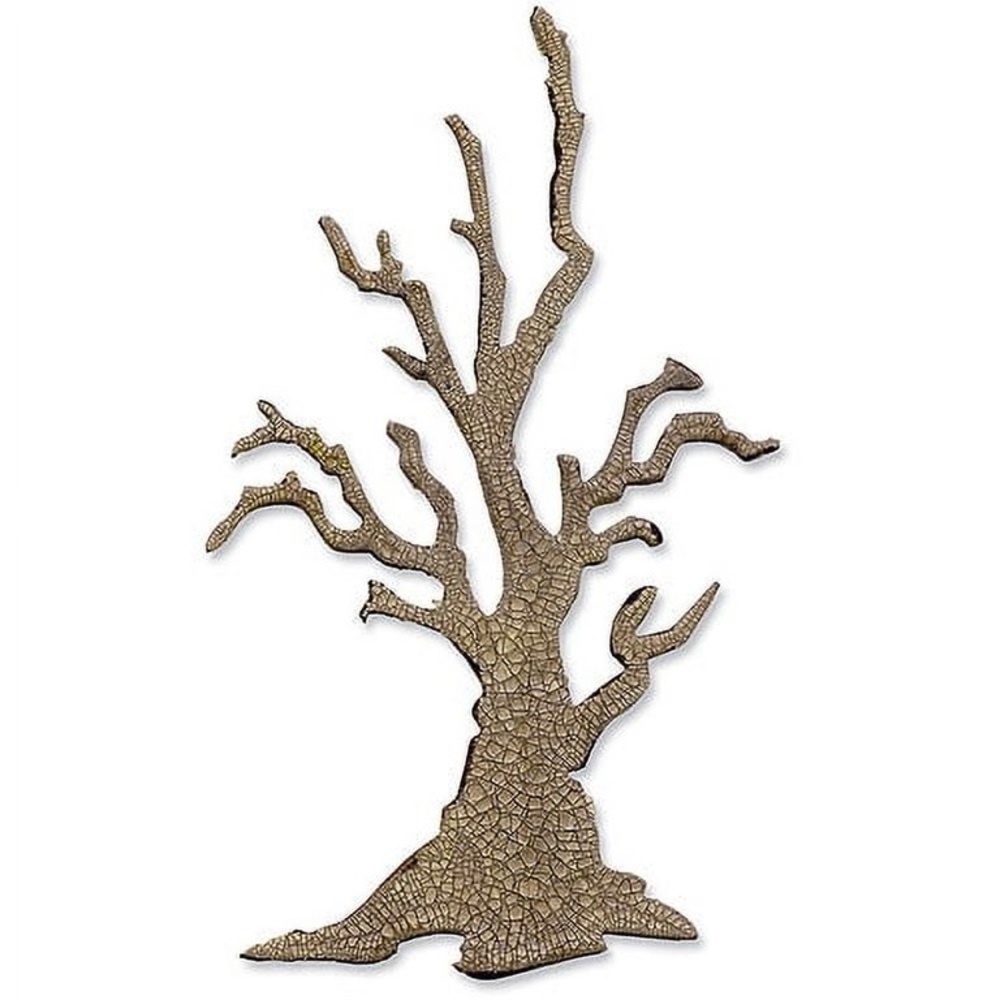 Sizzix BigZ Jim Holtz Branch Tree Spooky Tree RARE Retired #656929 Halloween